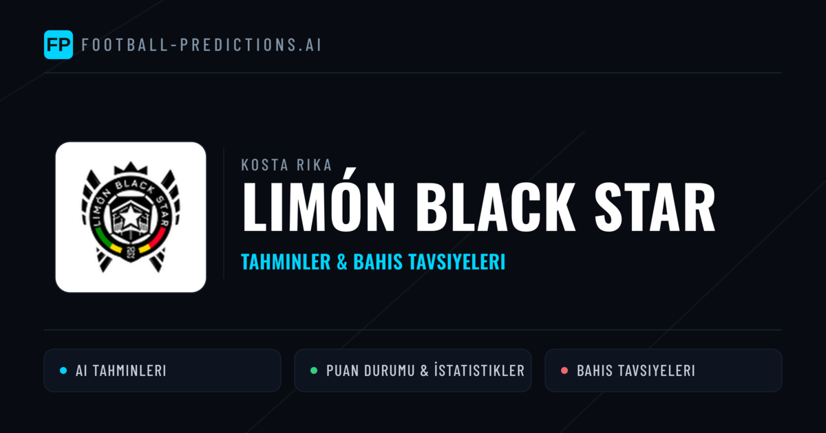 Limón Black Star Tahminleri & İstatistikler