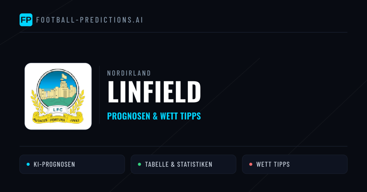 Linfield Prognosen & Statistiken