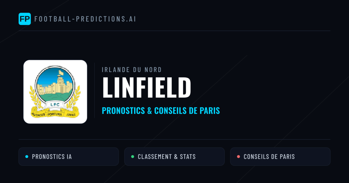 Linfield Pronostics & Statistiques
