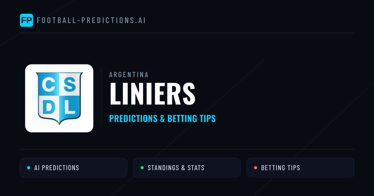 Liniers Predictions & Stats