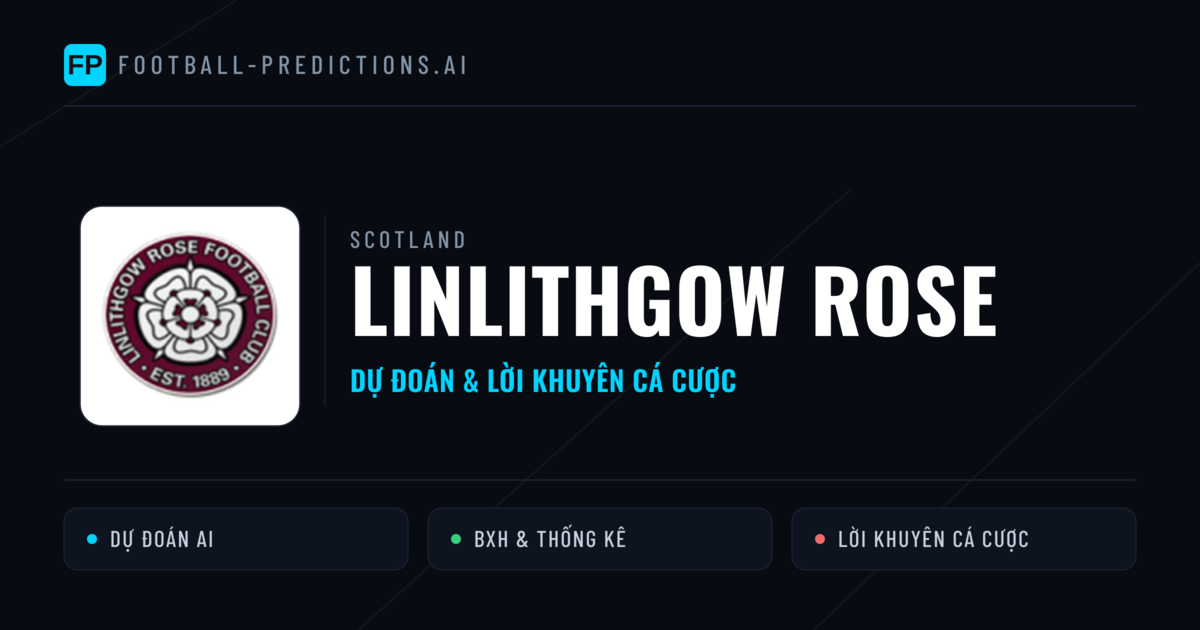 Linlithgow Rose Dự đoán & Thống kê