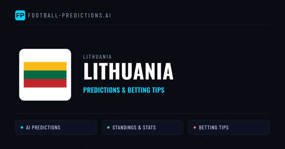 Lithuania Predictions & Stats