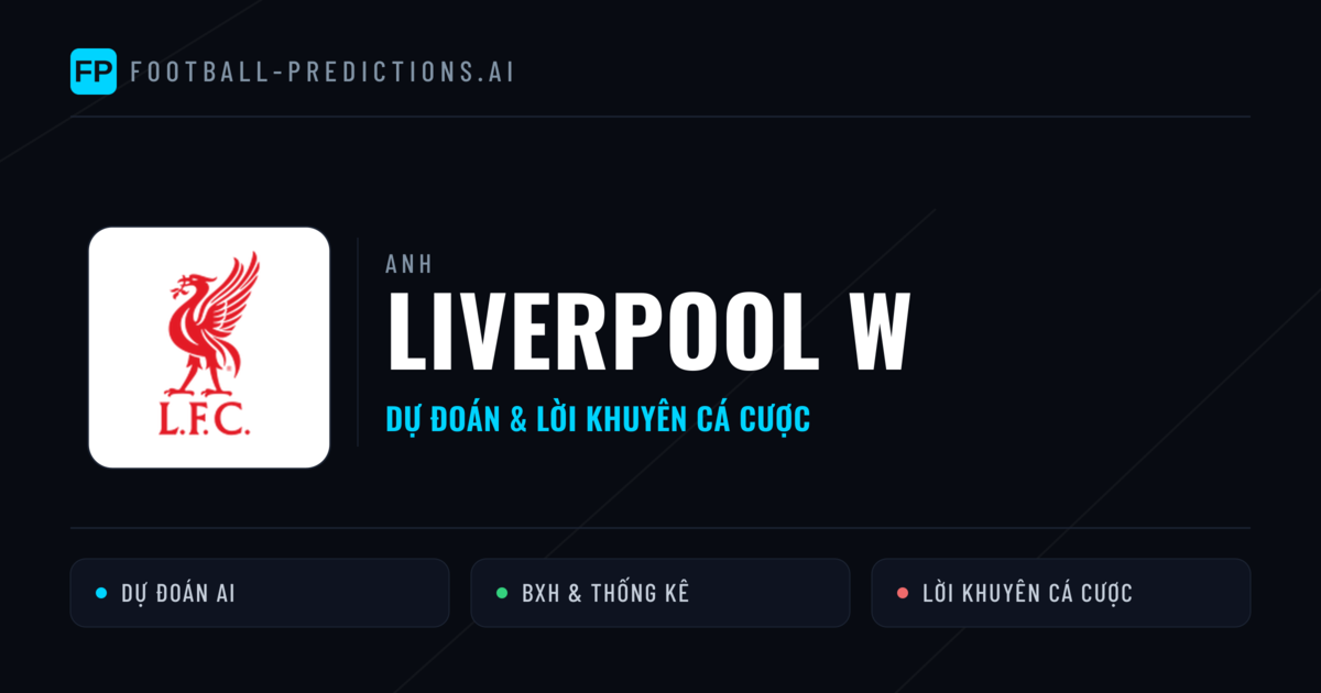 Liverpool W Dự đoán & Thống kê