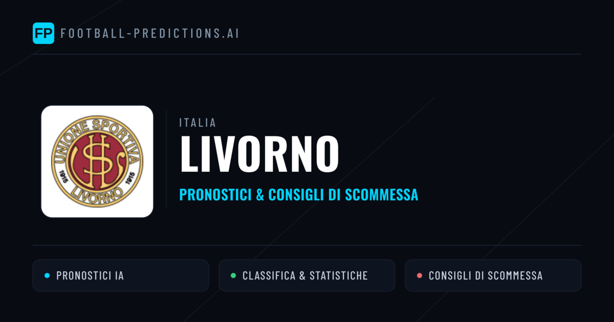 Pronostici e Statistiche Livorno