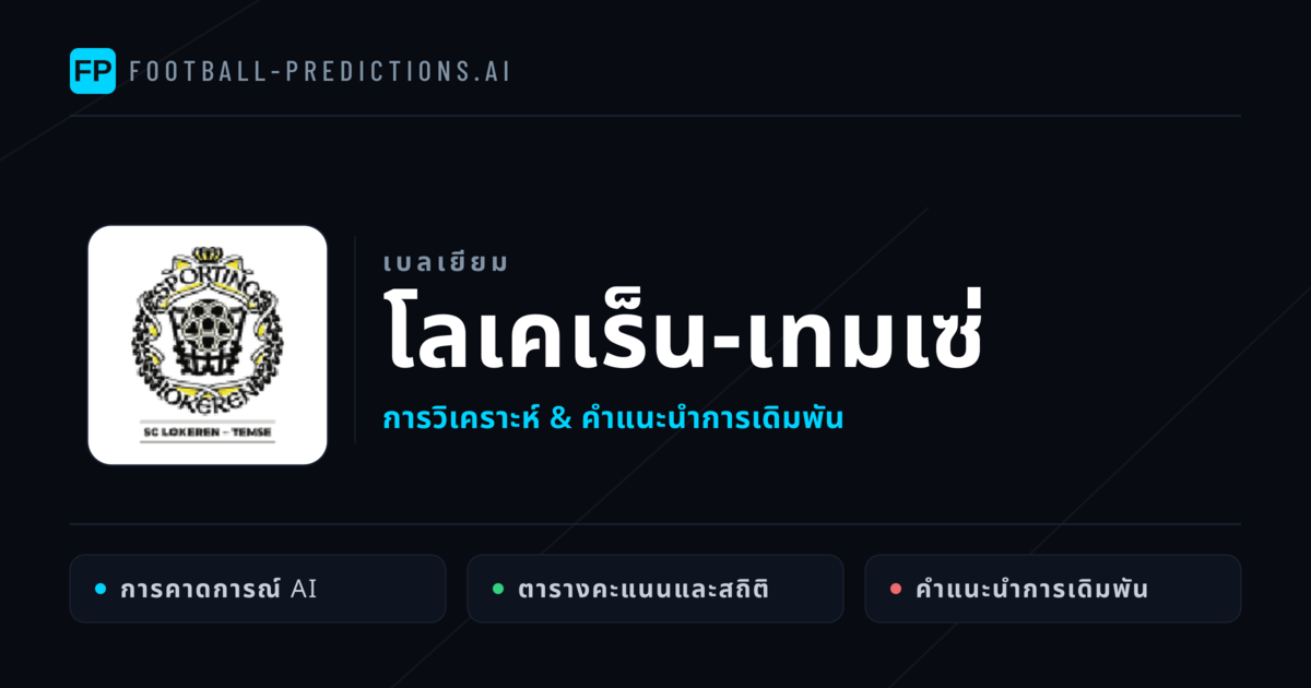 โลเคเร็น-เทมเซ่ การวิเคราะห์และสถิติ