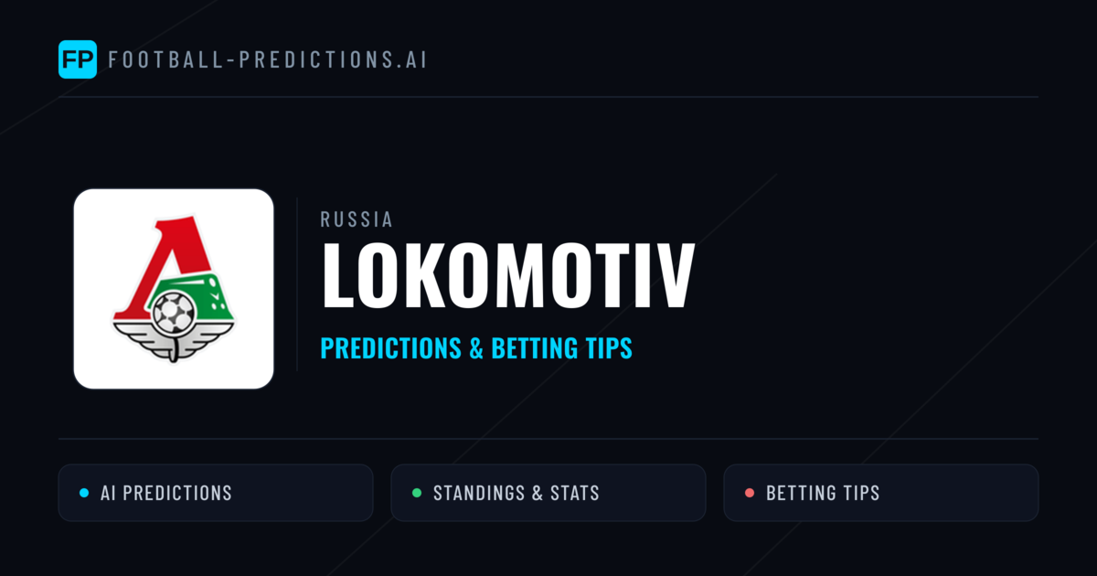 Lokomotiv Predictions & Stats