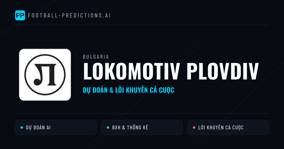 Lokomotiv Plovdiv Dự đoán & Thống kê