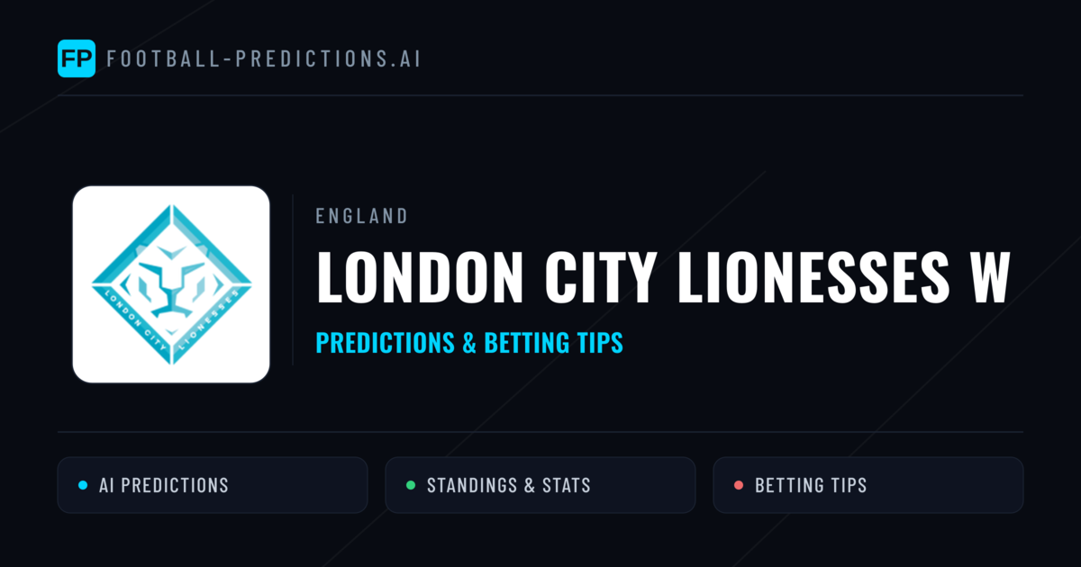 London City Lionesses W Predictions & Stats