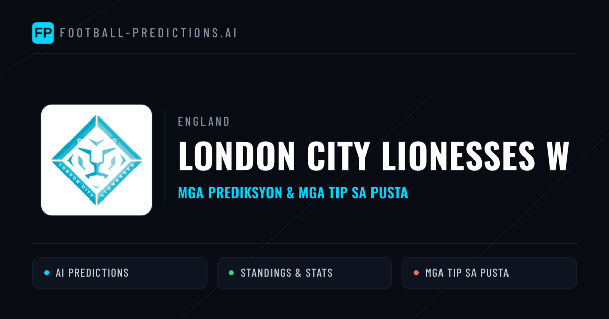 London City Lionesses W Predictions & Stats