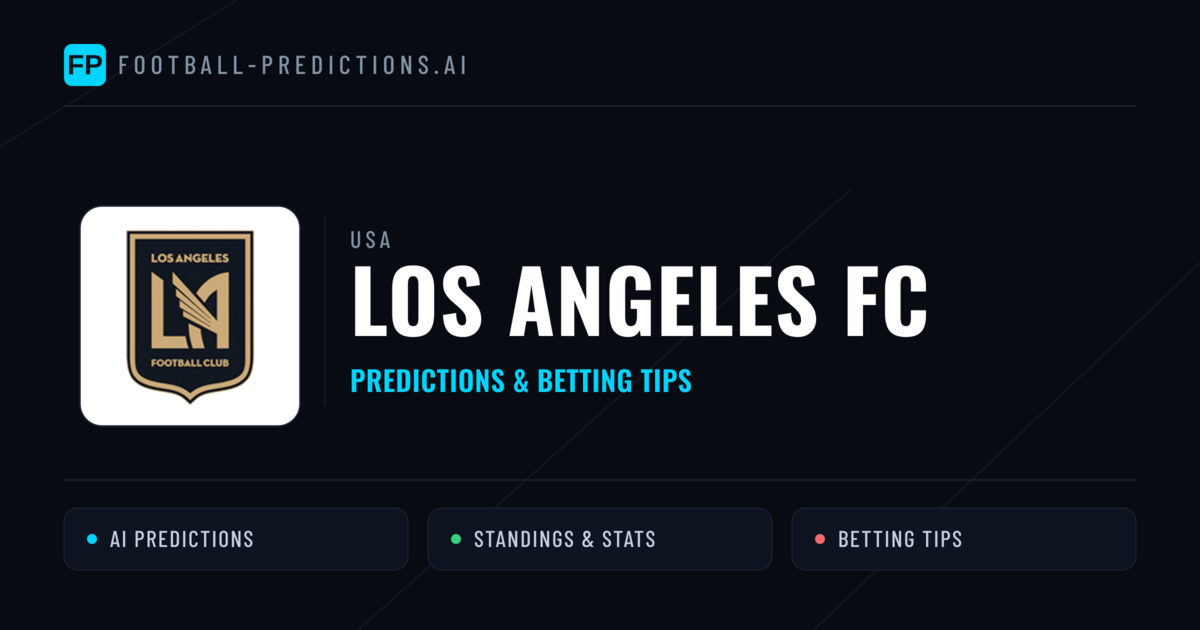 Los Angeles FC Predictions & Stats