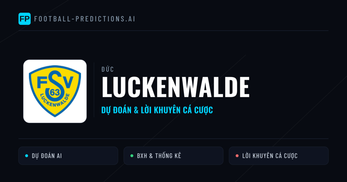 Luckenwalde Dự đoán & Thống kê