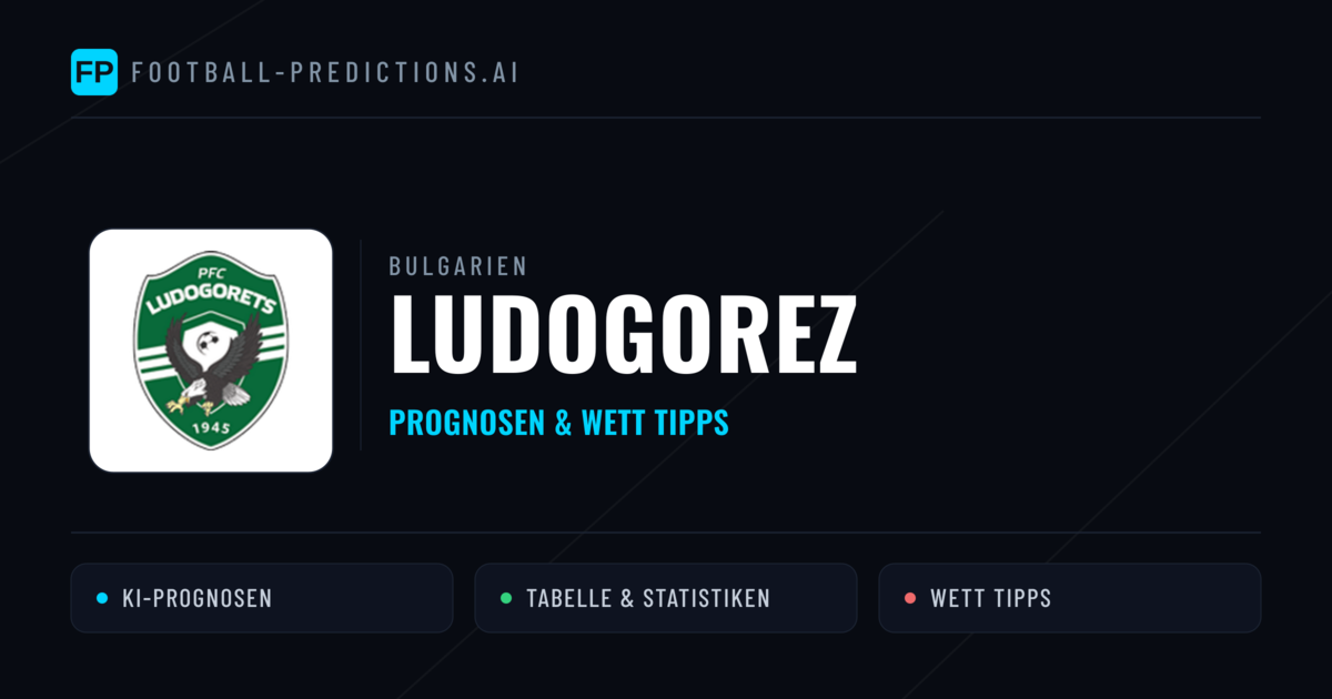 Ludogorez Prognosen & Statistiken