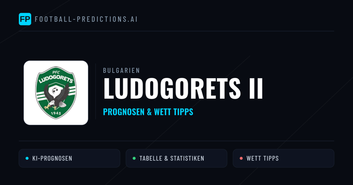 Ludogorets II Prognosen & Statistiken