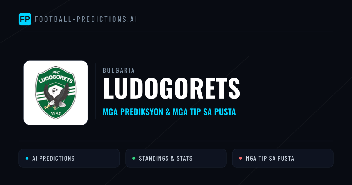 Ludogorets Predictions & Stats