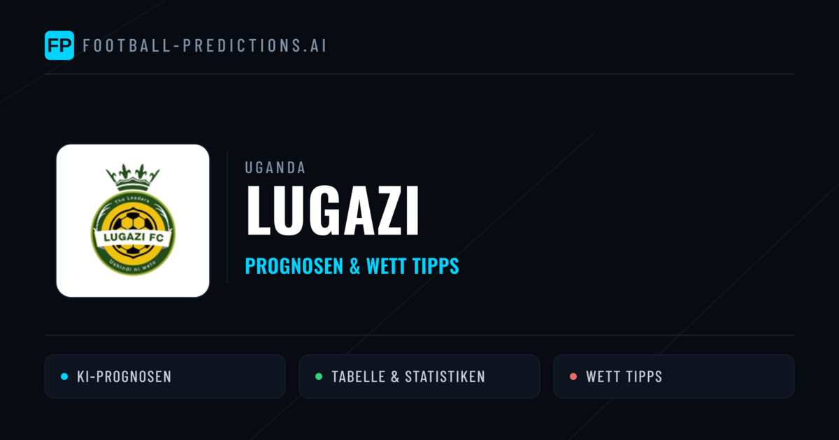 Lugazi Prognosen & Statistiken