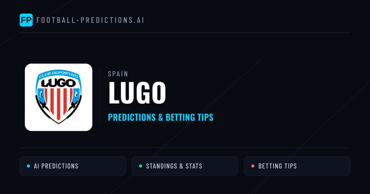Lugo Predictions & Stats