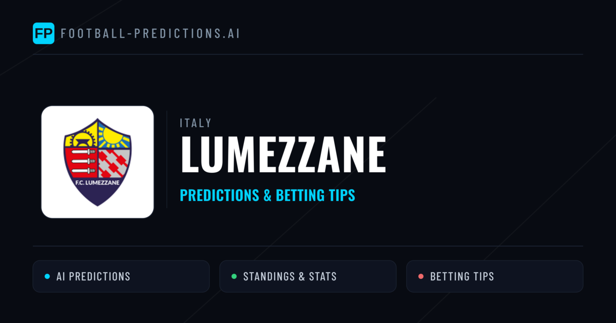 Lumezzane Predictions & Stats
