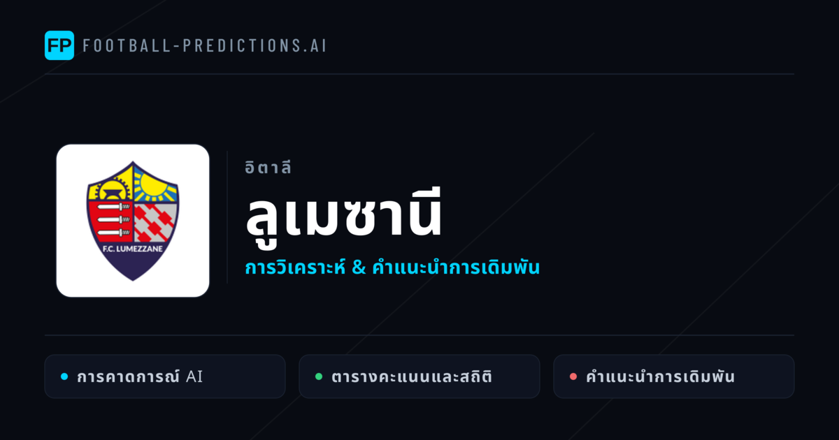 ลูเมซานี การวิเคราะห์และสถิติ