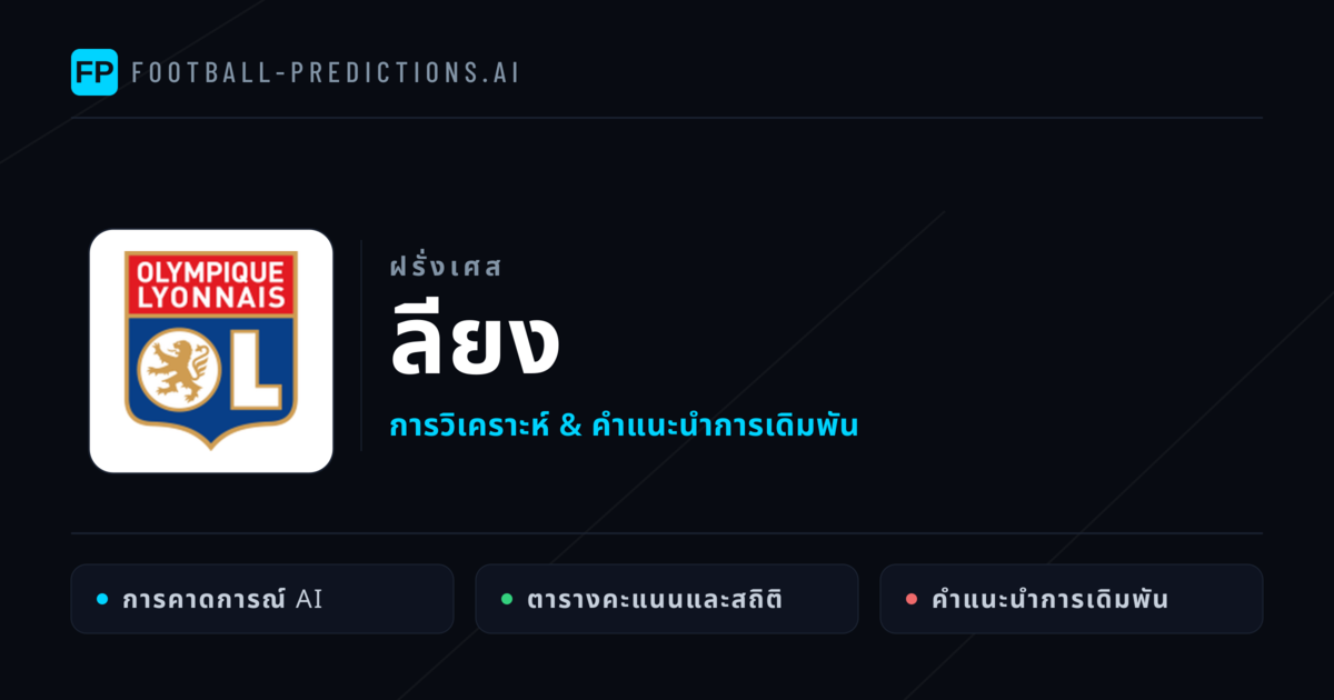ลียง การวิเคราะห์และสถิติ