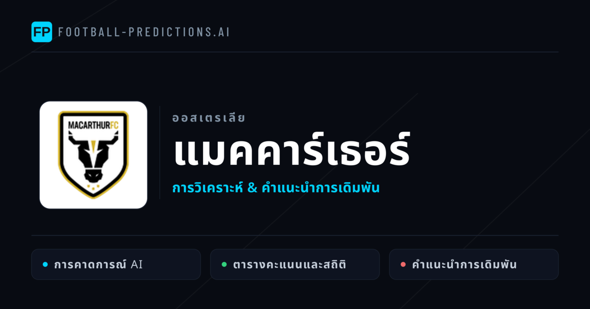 แมคคาร์เธอร์ การวิเคราะห์และสถิติ