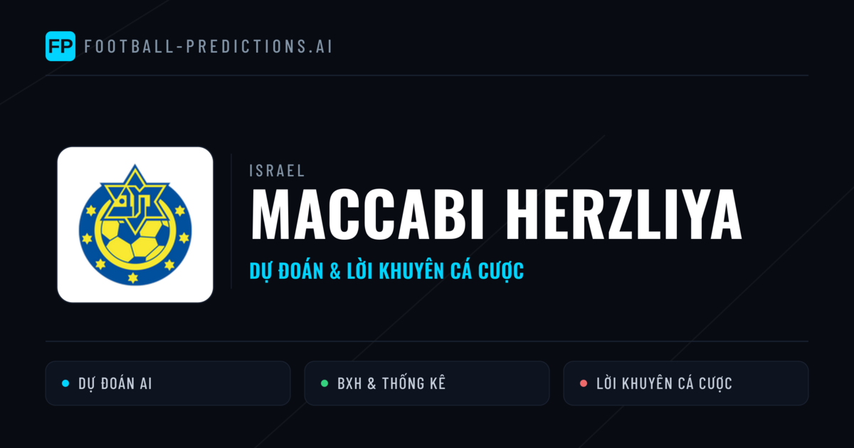 Maccabi Herzliya Dự đoán & Thống kê