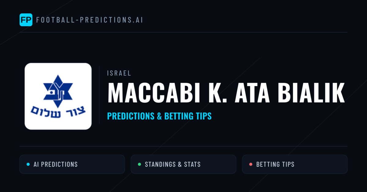 Maccabi K. Ata Bialik Predictions & Stats