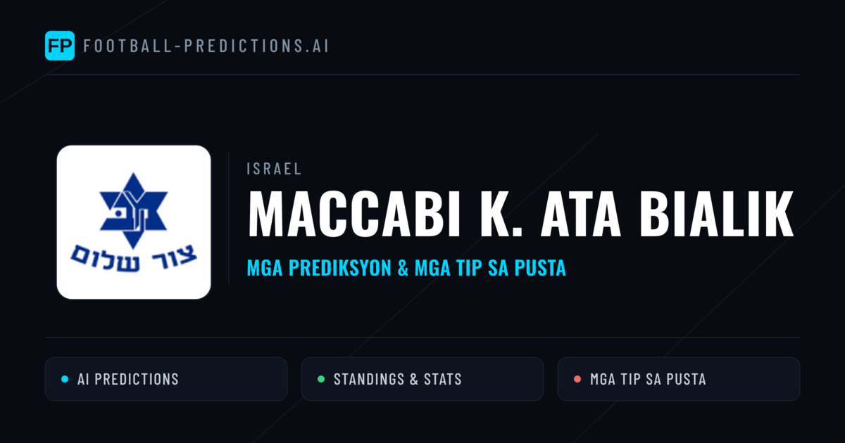 Maccabi K. Ata Bialik Predictions & Stats