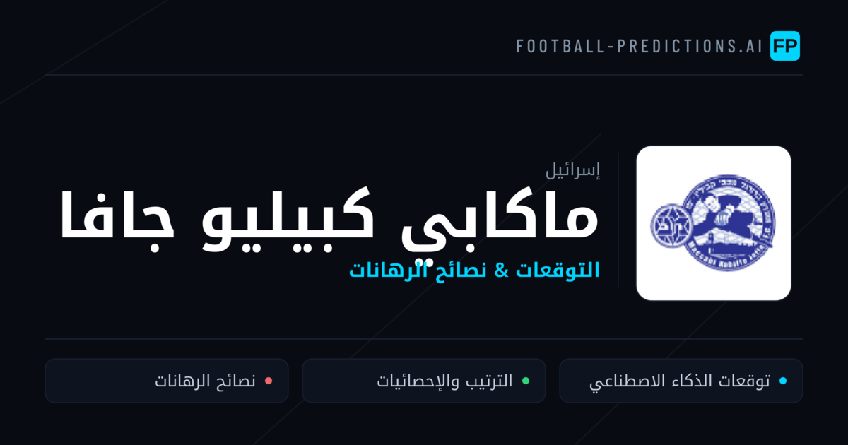 ماكابي كبيليو جافا توقعات واحصائيات
