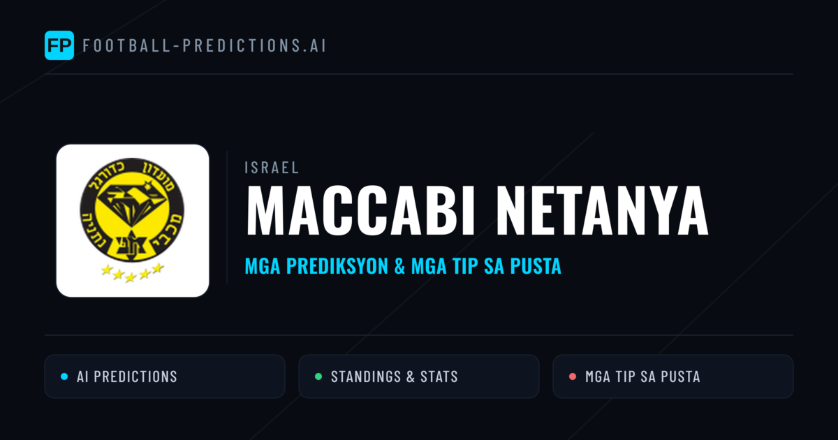 Maccabi Netanya Predictions & Stats