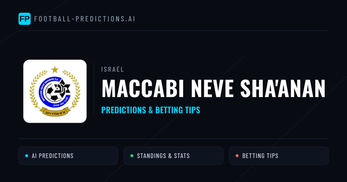 Maccabi Neve Sha'anan Predictions & Stats