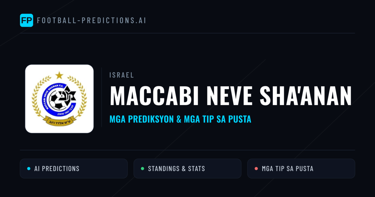 Maccabi Neve Sha'anan Predictions & Stats