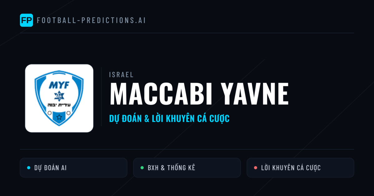 Maccabi Yavne Dự đoán & Thống kê