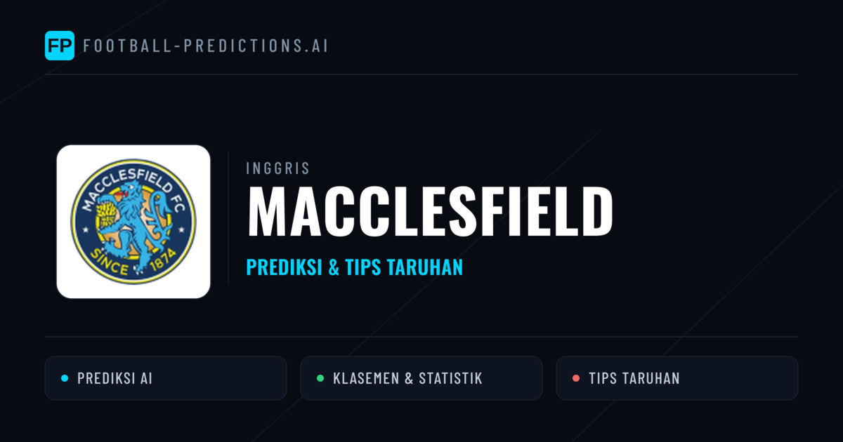 Macclesfield Prediksi & Statistik Piala Dunia