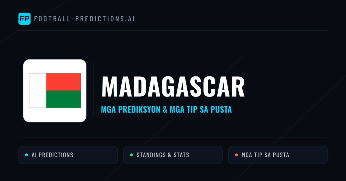 Madagascar Predictions & Stats