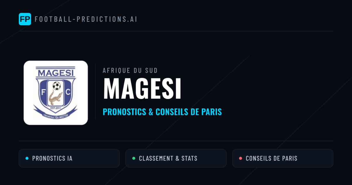 Magesi Pronostics & Statistiques