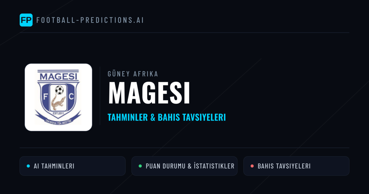 Magesi Tahminleri & İstatistikler