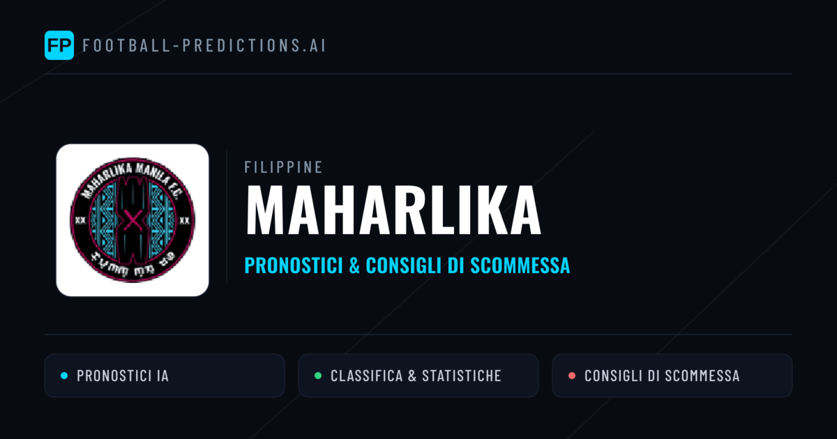 Pronostici e Statistiche Maharlika