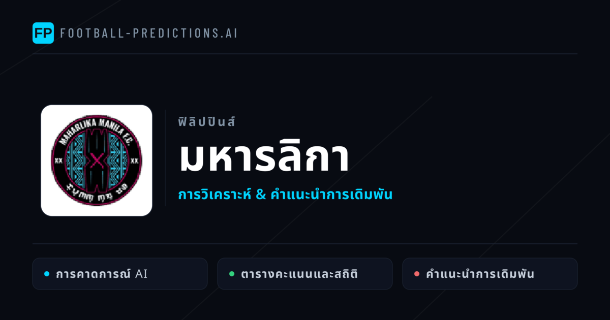 มหารลิกา การวิเคราะห์และสถิติ