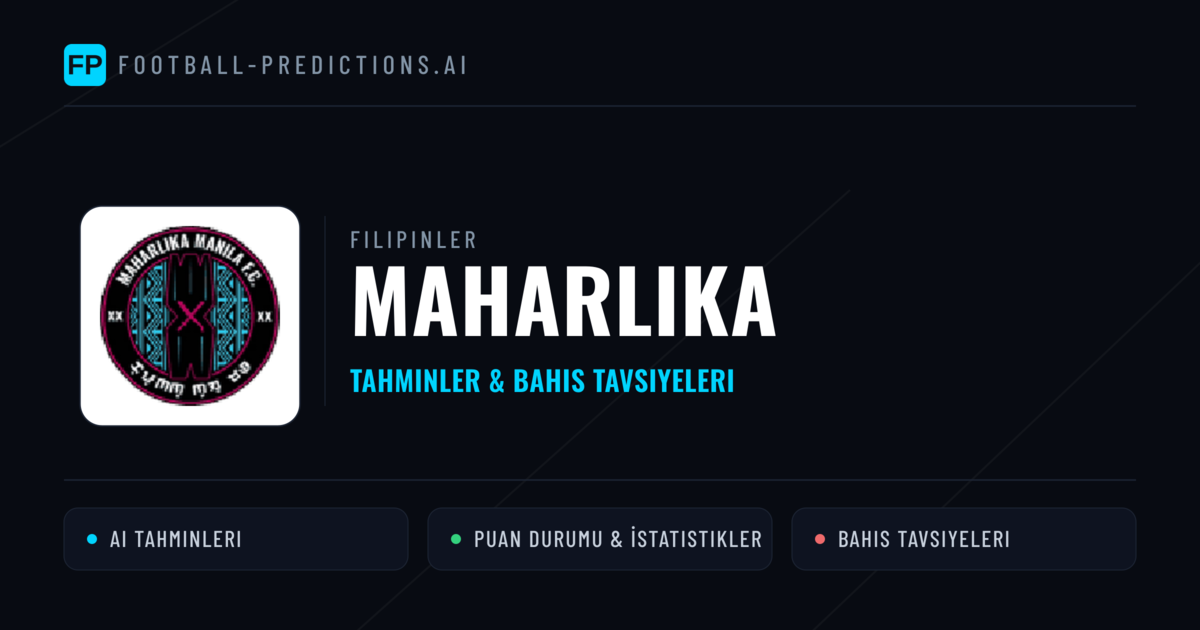 Maharlika Tahminleri & İstatistikler