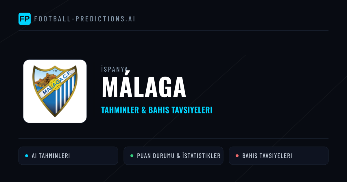 Málaga Tahminleri & İstatistikler