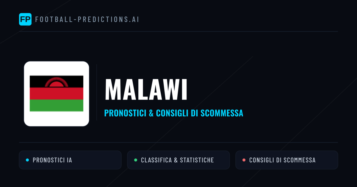 Pronostici e Statistiche Malawi