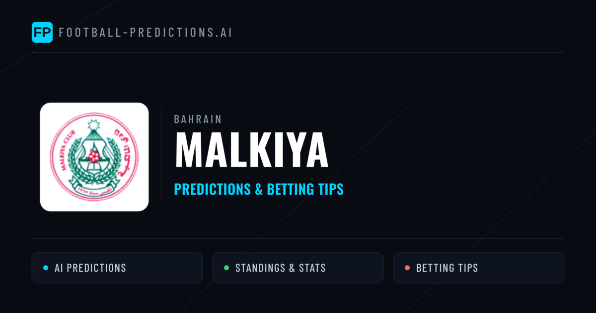 Malkiya Predictions & Stats