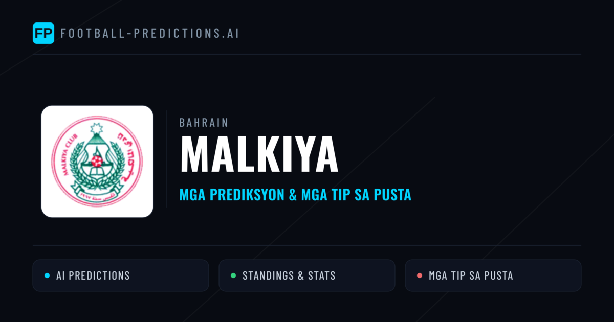 Malkiya Predictions & Stats