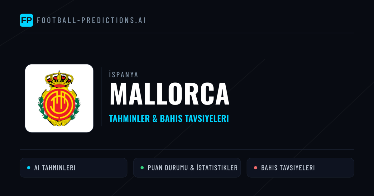 Mallorca Tahminleri & İstatistikler