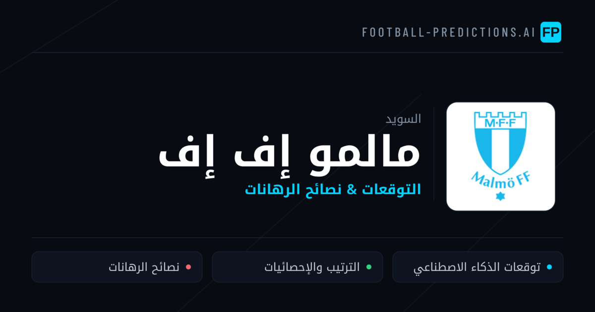 مالمو إف إف توقعات واحصائيات