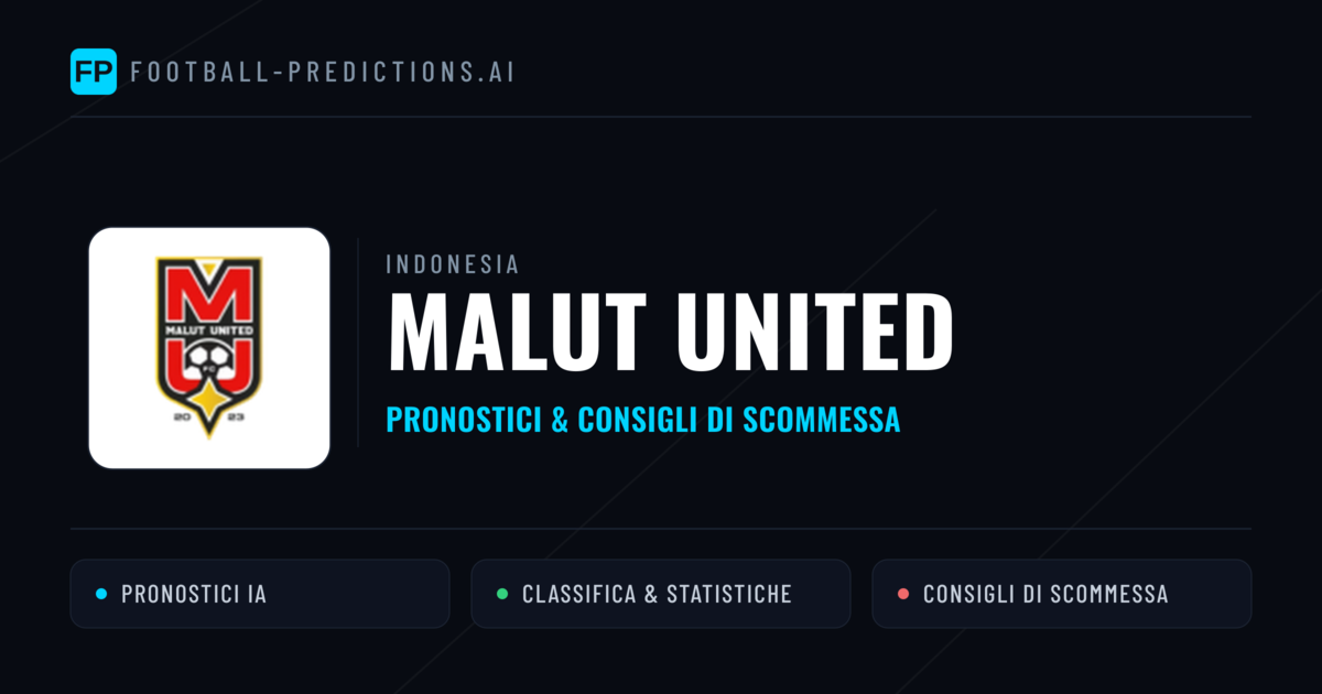 Pronostici e Statistiche Malut United