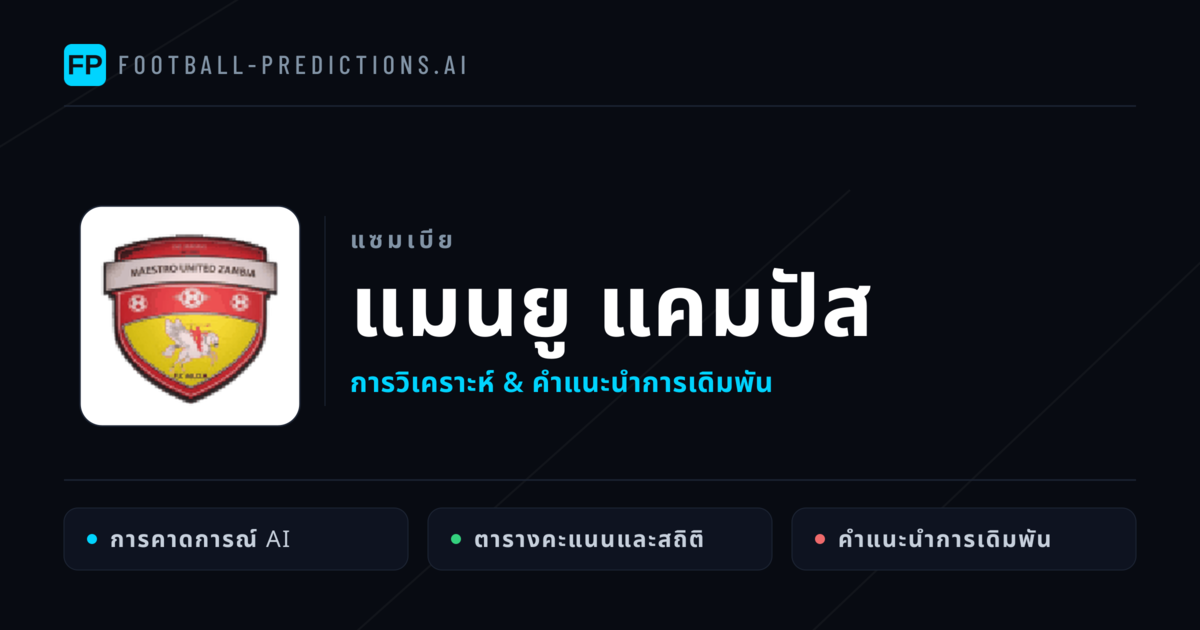 แมนยู แคมปัส การวิเคราะห์และสถิติ