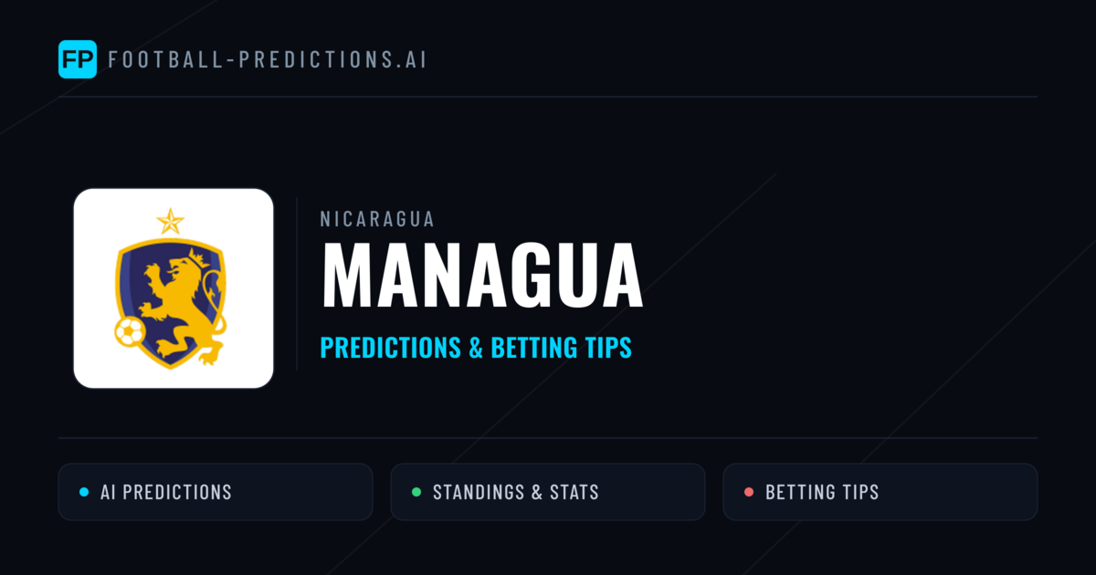 Managua Predictions & Stats