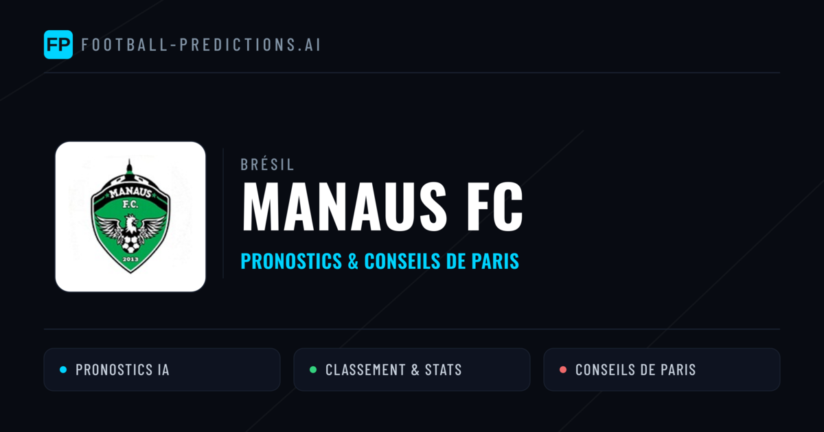 Manaus FC Pronostics & Statistiques