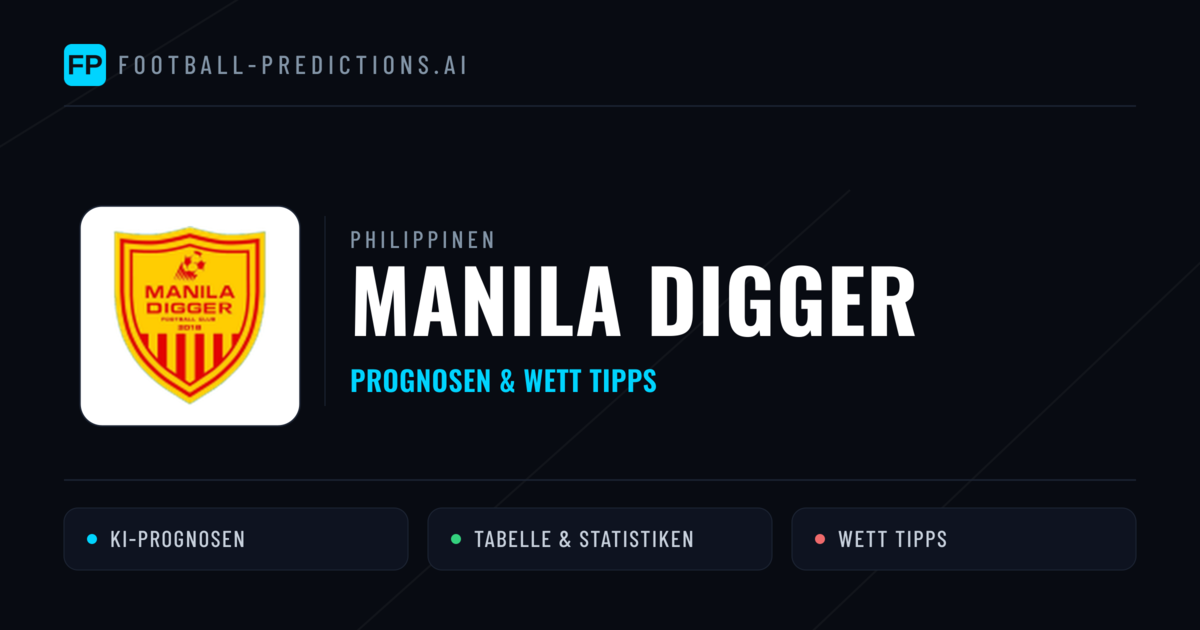 Manila Digger Prognosen & Statistiken